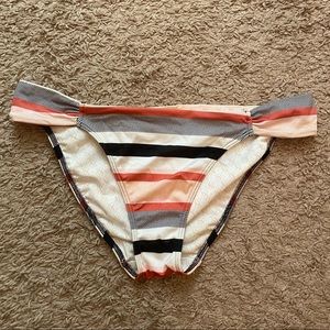 Striped bikini bottom from Victoria Secret